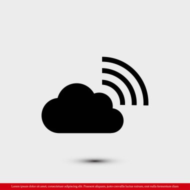Veri bulut simgesi