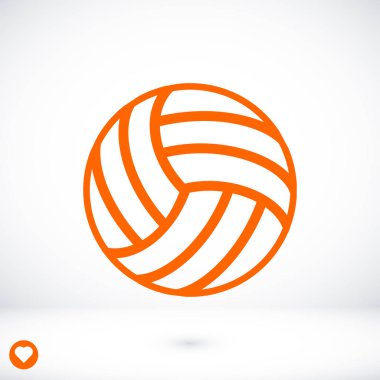 Basketbol topu simgesi 