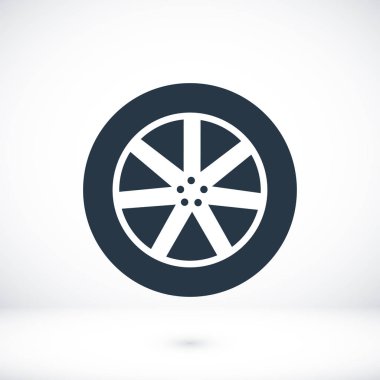 Direksiyonu düz simgesi