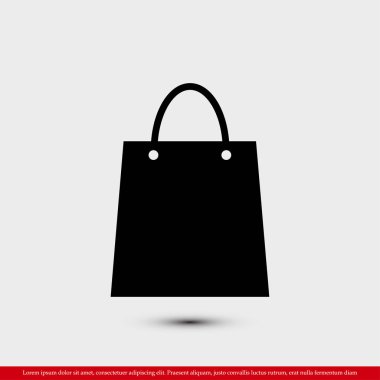 alışveriş çantası simgesi