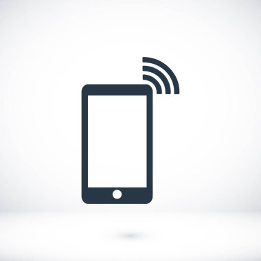 Akıllı Telefon Düz Simgesi
