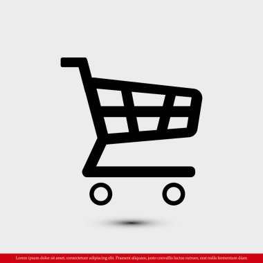 Alışveriş arabası simgesi