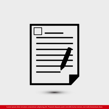 Offise belge simgesi