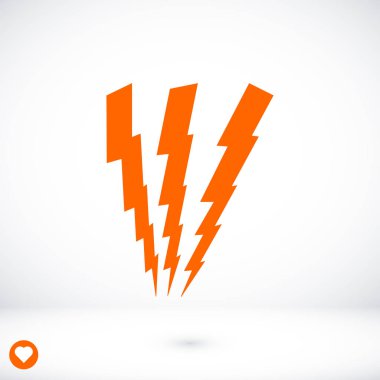 Şimşek düzlüğü simgesi