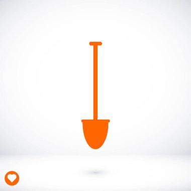 bahçe küreği simgesi