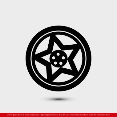 Tekerlek diskleri simgesi