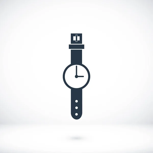 Płaski ikonę zegarka — Wektor stockowy