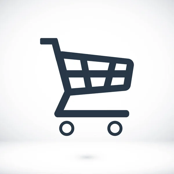 Icono del carrito de compras — Vector de stock