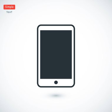 Modern smartphone simgesi