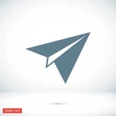 Düzlem Düz Simgesi