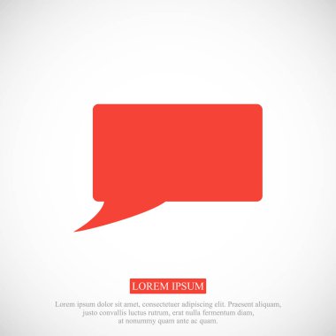 konuşma balonu simgesi