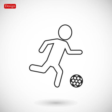 Futbol oyuncu simgesi