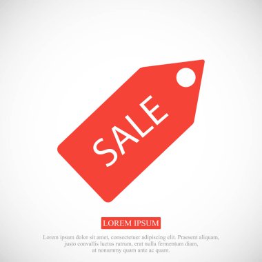 Satılık etiketi simgesi