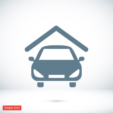 Arabayı düz simgesi