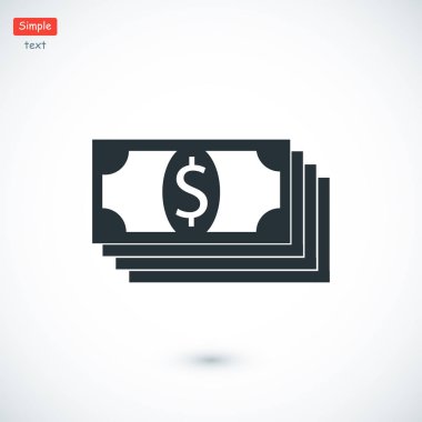 Doları banknot simgesi