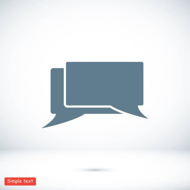 konuşma balonları simgesi