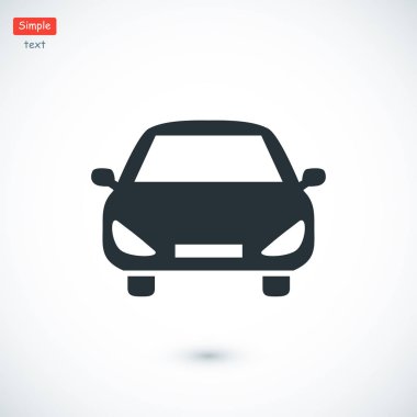 Arabayı düz simgesi