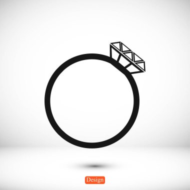 Nişan yüzüğü simgesi