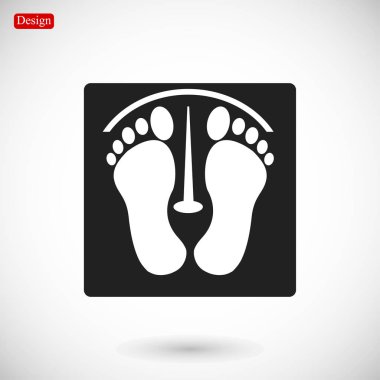 ayak ağırlıkları simgesini