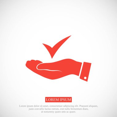 Web simgesi onaylamak