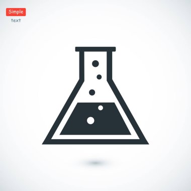 laboratuvar cam simgesi