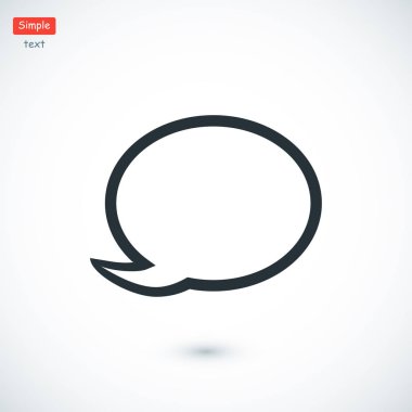 konuşma balonu simgesi