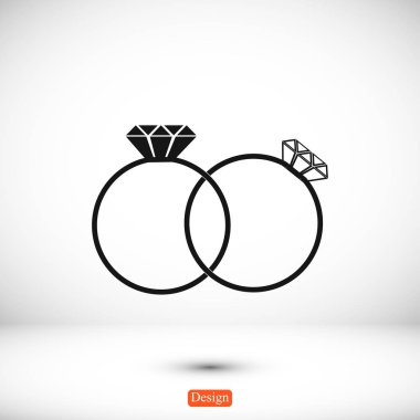İki yüzük simgesi
