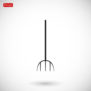 Bahçe çatal simgesi