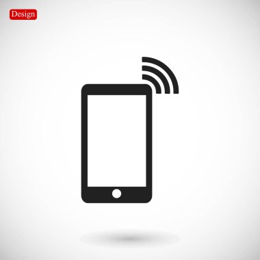 akıllı telefon zil simgesini