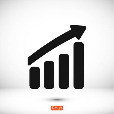 grafik düz stil ikonu