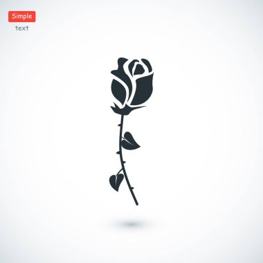 gül çiçeği simgesi