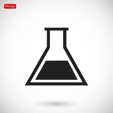 laboratuvar cam simgesi