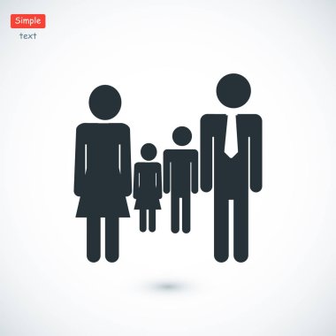 Aile dört simgesinin