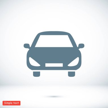 Arabayı düz simgesi