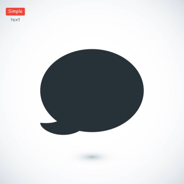 konuşma balonu simgesi