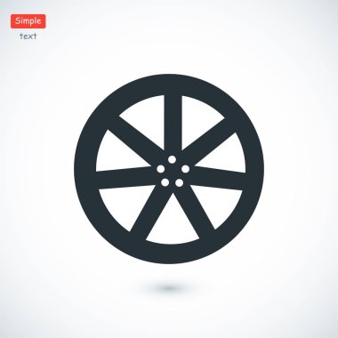 Tekerlek diskleri simgesi