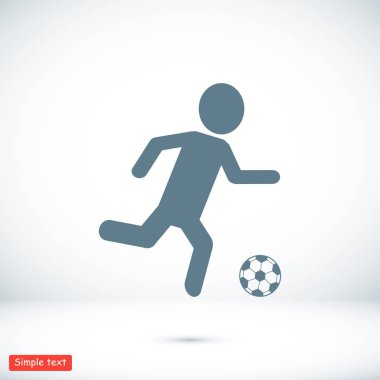 Futbol oyuncu simgesi