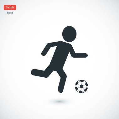 Futbol oyuncu simgesi