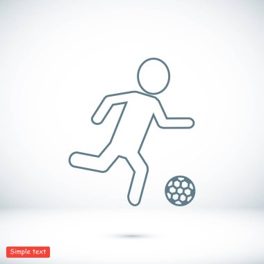 Futbol oyuncu simgesi