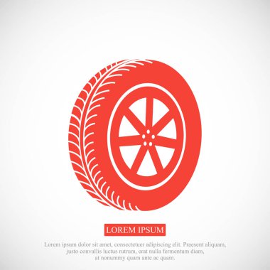 araba tekerlek simgesi