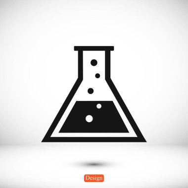 laboratuvar cam simgesi