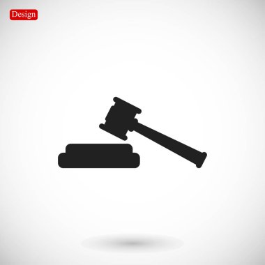 Yargıç simgesinin çekiç