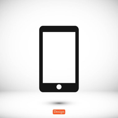 Smartphone basit simgesi 