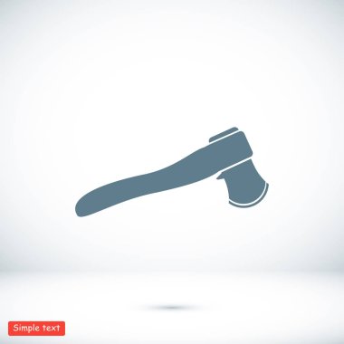 balta düz stil ikonu