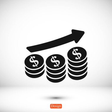 Para sikkeleri simgesi