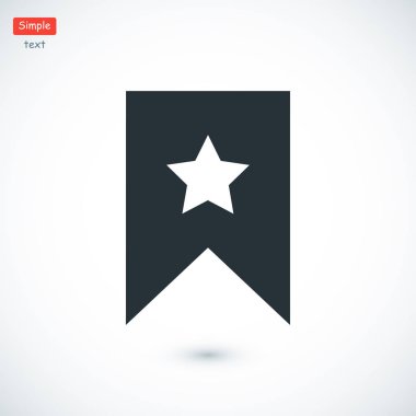 Yıldız bayrak simgesine