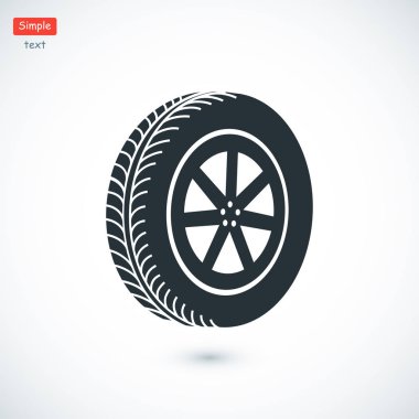 araba tekerlek simgesi