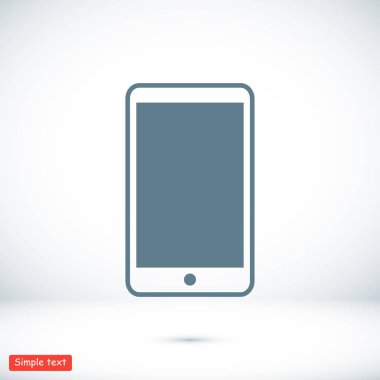 Modern smartphone simgesi