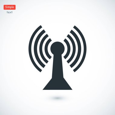 Comunication düz stil ikonu