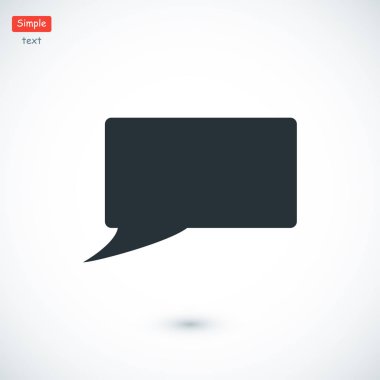 konuşma balonu simgesi